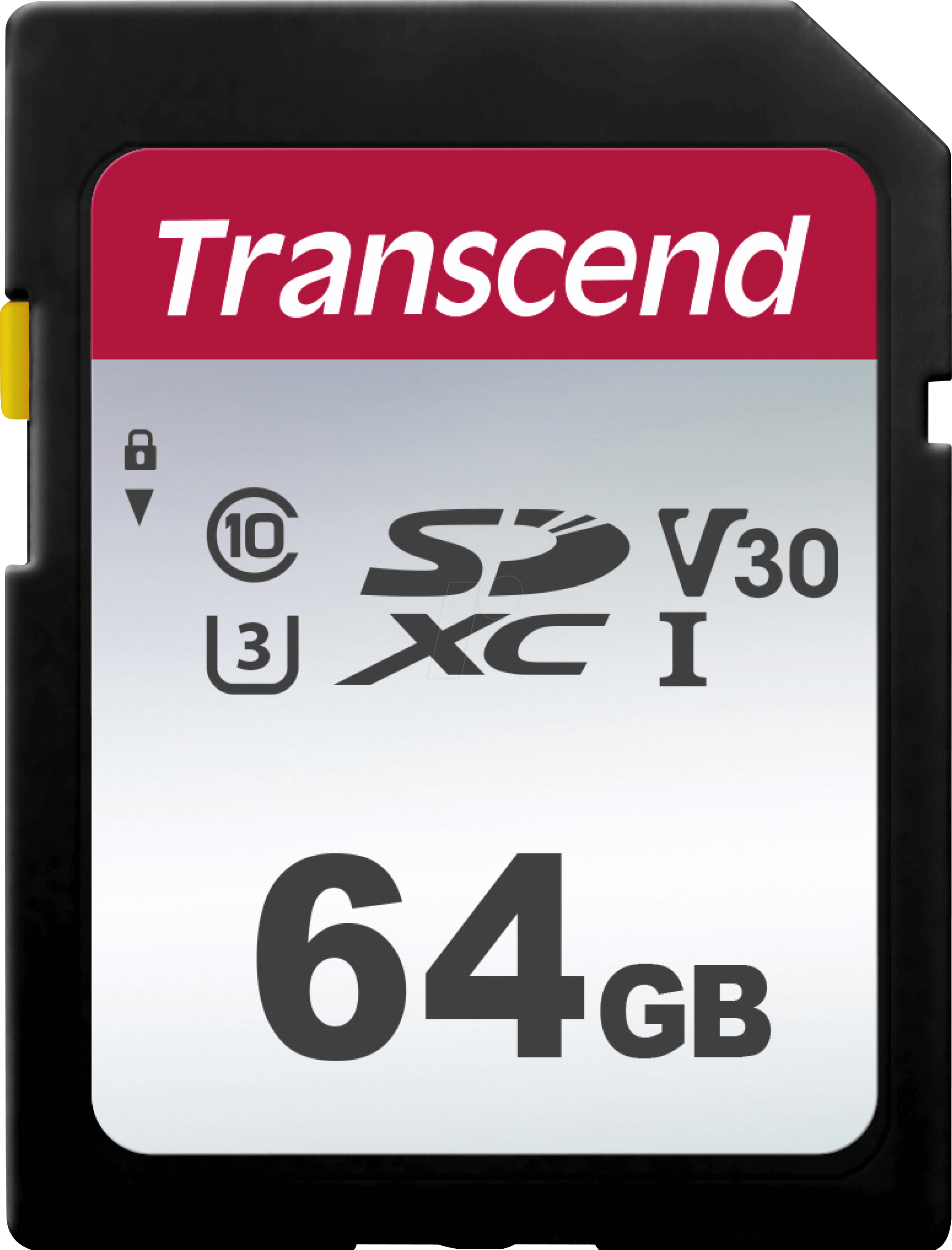 TS64GSDC300S - SDXC-Speicherkarte, 64GB, Class 10 UHS-I U1, 300S
