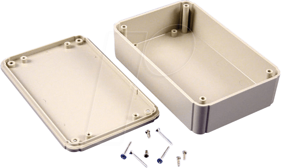 RL6215 - Kunststoffgehäuse, Serie RL, 80 x 125 x 35 mm, grau