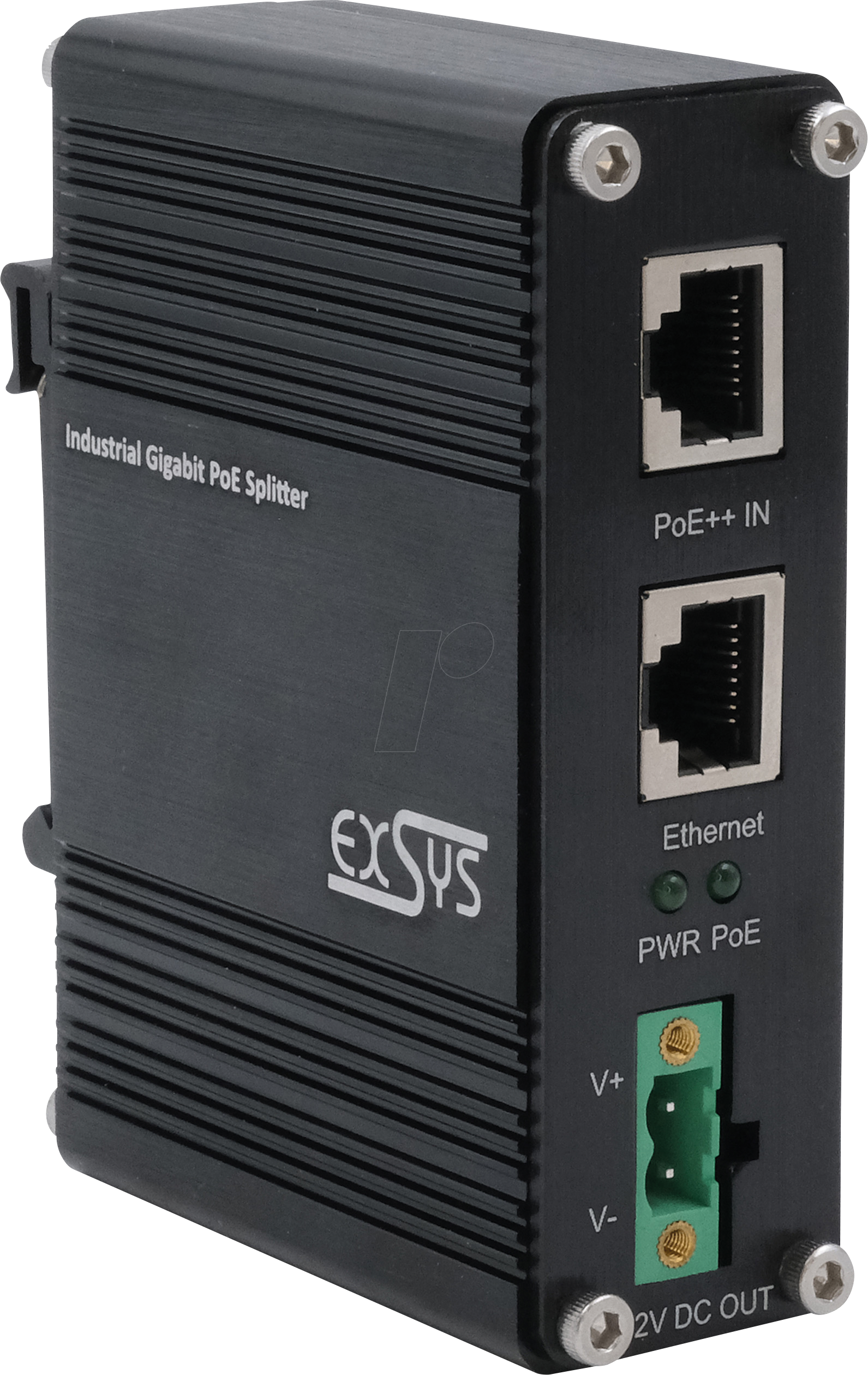EXSYS EX-60326 - Power over Ethernet (PoE++) Gigabit Splitter, 36 W