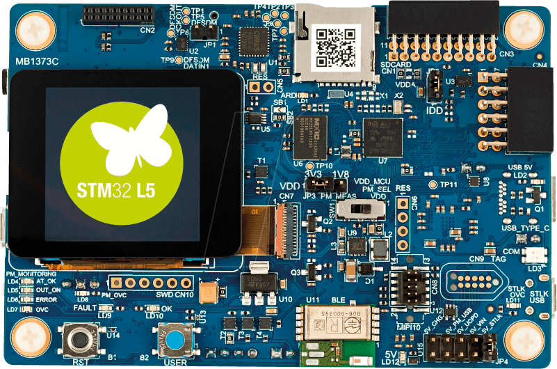 STM32L562E-DISC - Discovery-Kit, STM32L562E, TFT