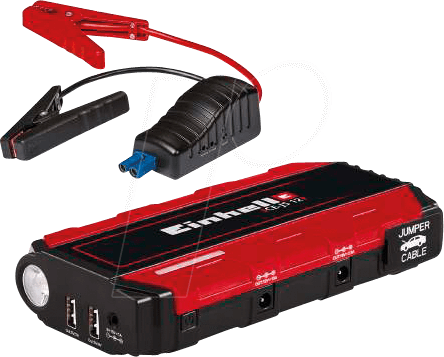EINHELL 1091521 - KFZ - Starthilfe, JumpStarter, LiPo, 400A, USB