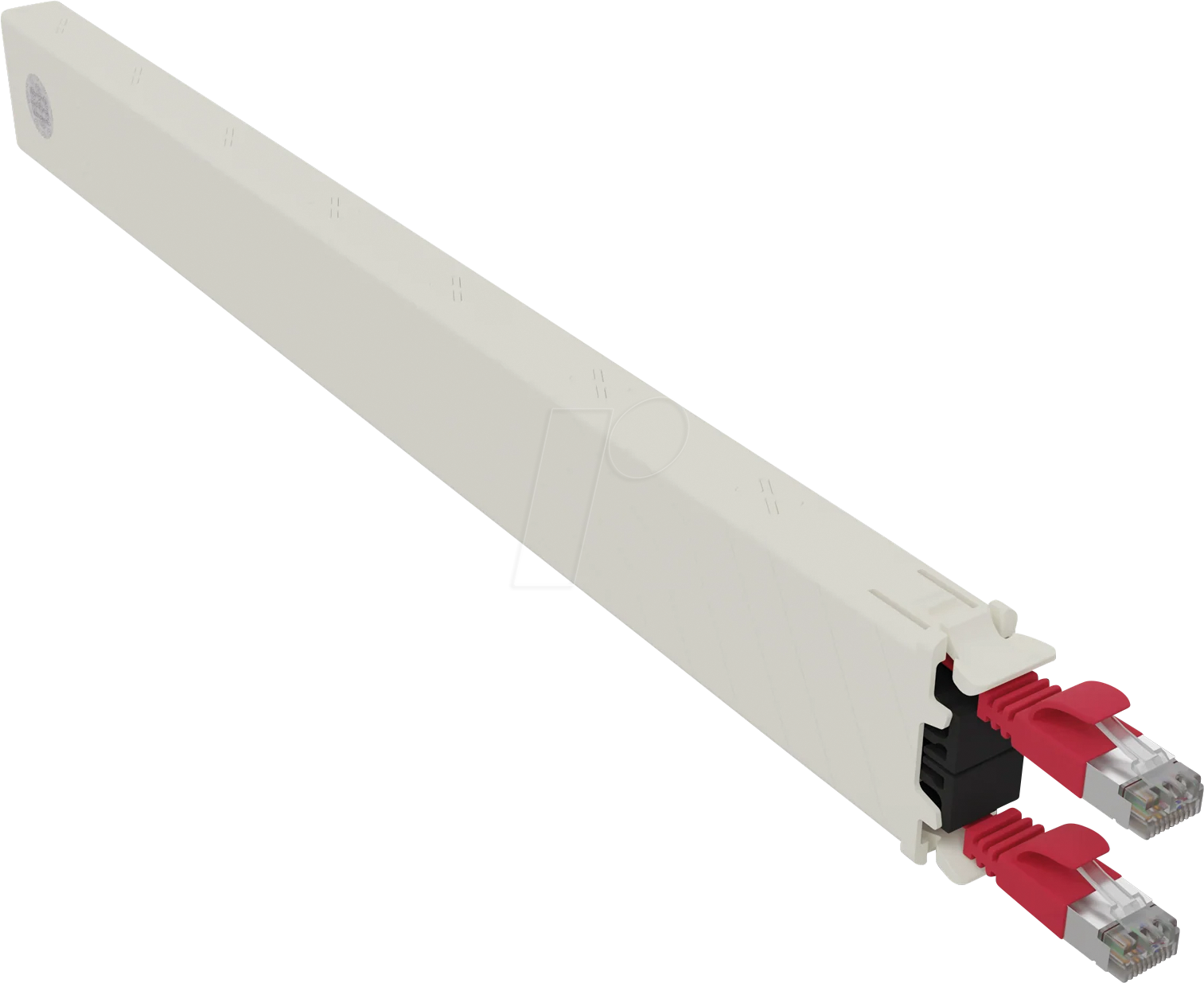 PB CONEX8STPRD - Kabelkassette, Cat.6a STP, 0,8 m, rot