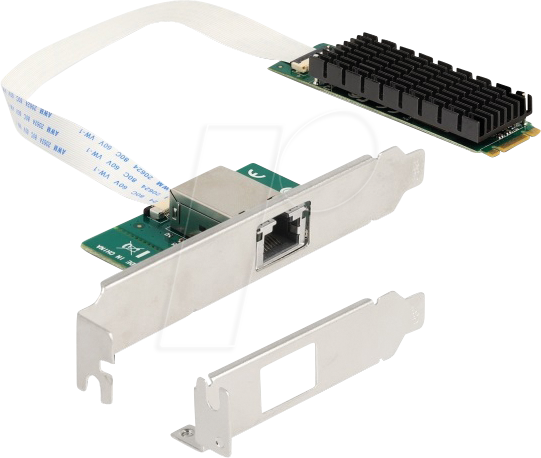 DELOCK 95274 - Netzwerkkarte, M.2, 10 Gigabit Ethernet, 1x RJ45