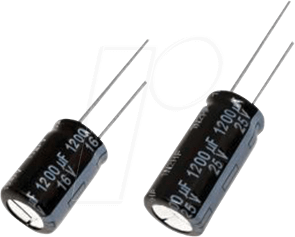 Thumbnail - S-F 330U 10 - Elko, radial, 330µF, 10V, RM2,5, 105°C, 5000h, 20%