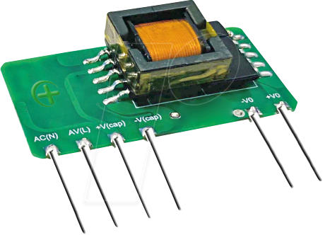 5ACF1W_15S4 - AC/DC-Wandler, 5 W, 15 V, SIP 6