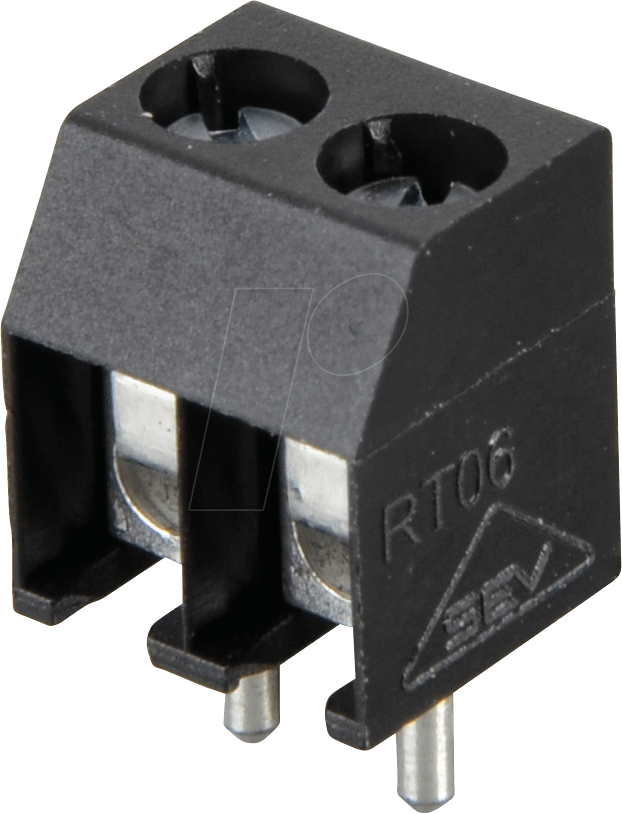 AKL 059-02 - Anschlussklemme, 2-pol, Ø 1,5 mm, RM 3,5