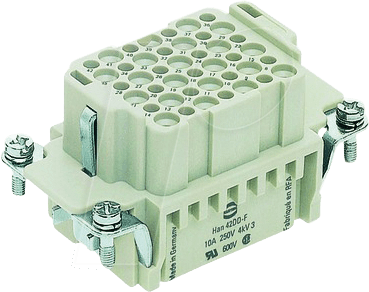 HAN 09160423101 - Einsätze 42-polig, Baugröße 10 B, gerade