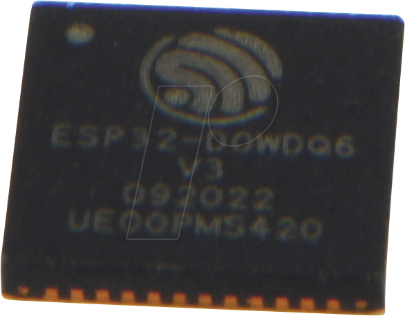 ESP32-D0WDQ6-V3 - RF Transceiver IC, 150 Mbps,3,6V, QFN-48