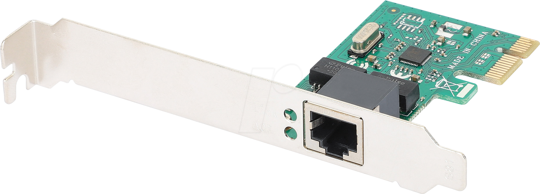 INT 522533 - Netzwerkkarte, PCI Express, Gigabit Ethernet, 1x RJ45