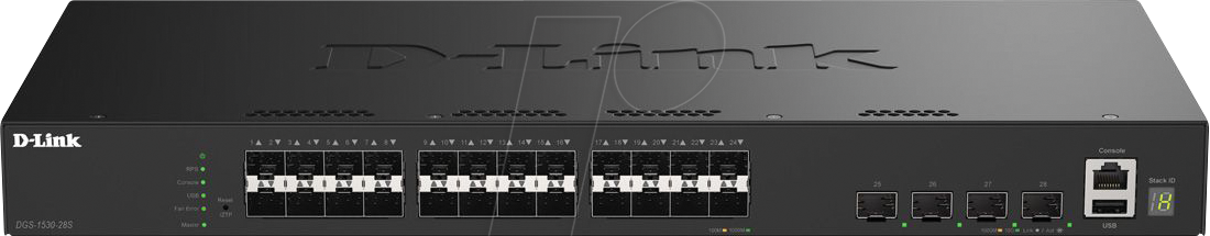 D-LINK 153028SE - Switch, 28-Port, Gigabit Ethernet, SFP+