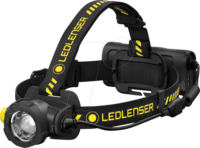 LED LENSER H15RW - LED-Stirnleuchte H15R Work, 2500 lm, schwarz, Li-Ion-Akku