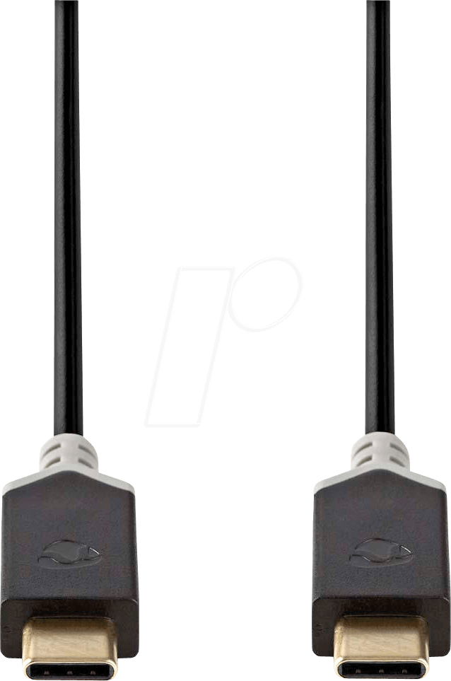 N CCBW64750AT10 - USB 10 Gb/s-Kabel, C Stecker > Stecker, 1 m, Anthrazit