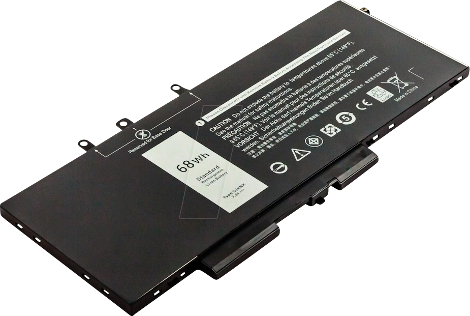 AKKU 53922 - Notebook-Akku für DELL, Li-Po, 8950 mAh