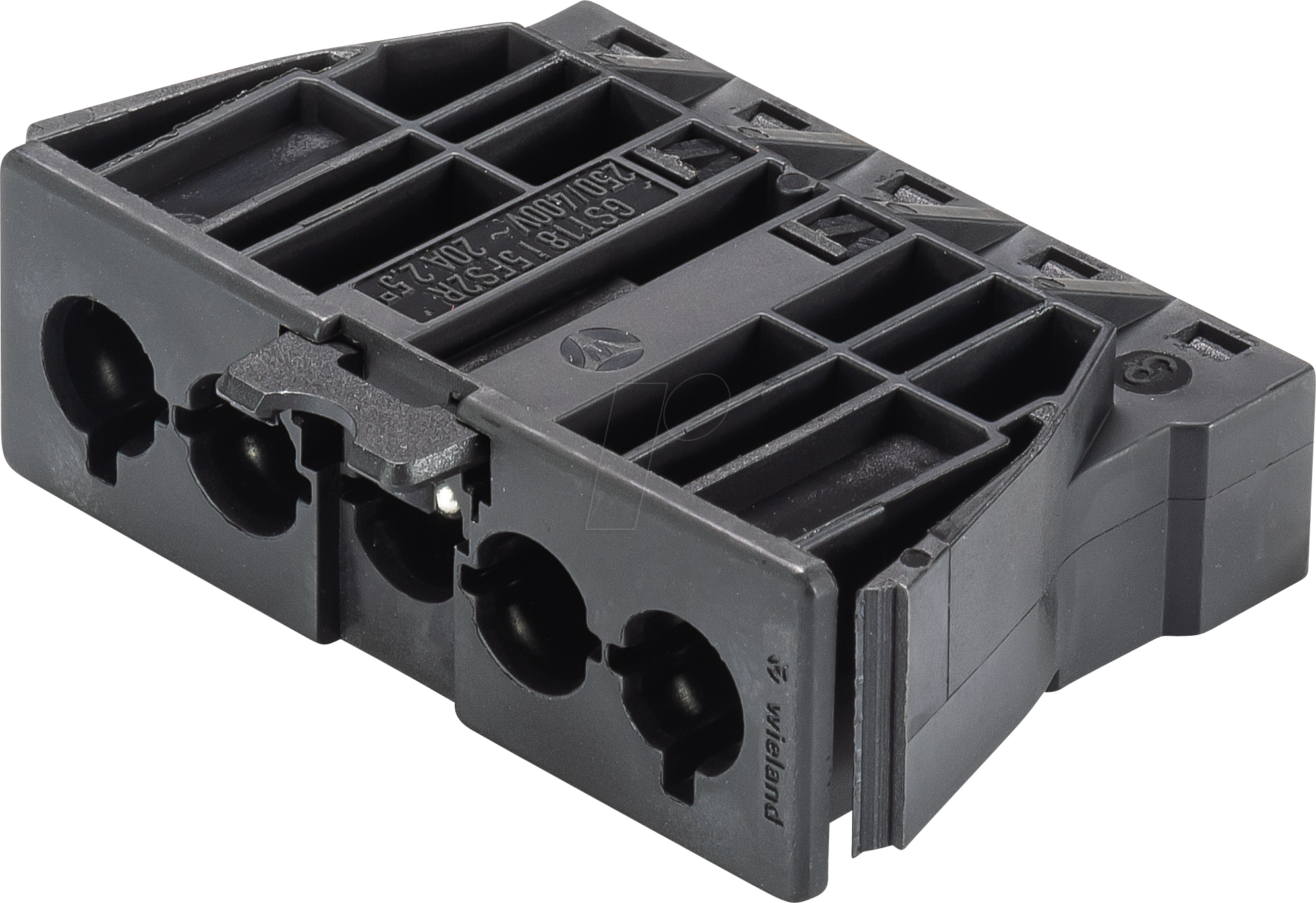 Thumbnail - GST 18-5F S2-SW - Stecker, Snap-in - 5-polig, schwarz, Federkraftanschluss