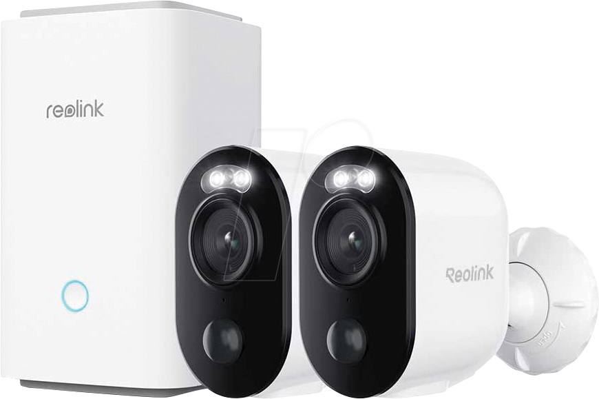 REO HUB1-B310 - Überwachungskamera Set, WLAN, außen, inkl. Basis