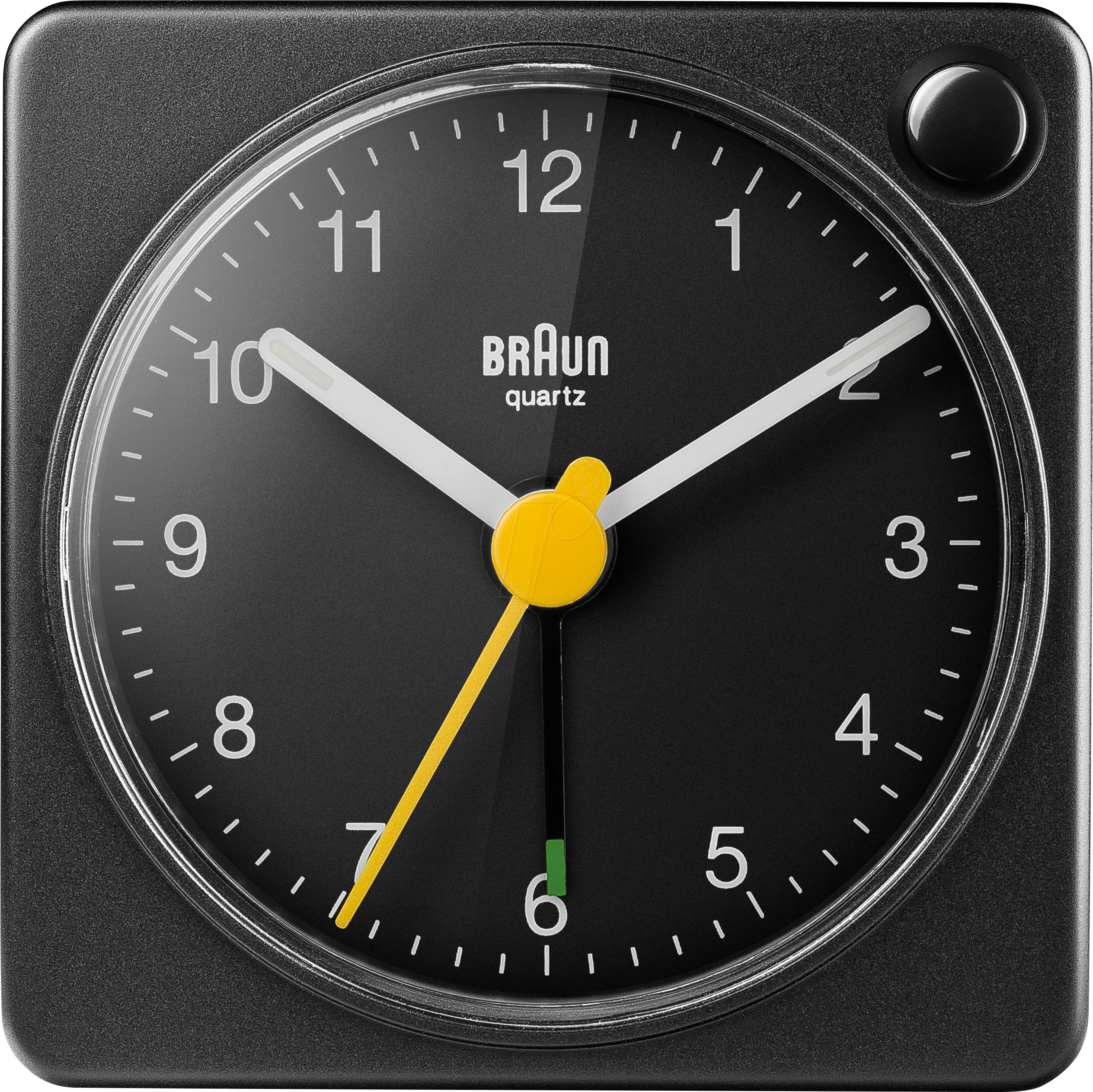 BRAUN BC02XB - Quarz-Reise-Wecker klassisch schwarz
