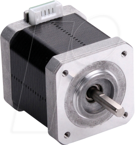 MS17HD6P4100-000 - 42mm/NEMA17 Bipolarer Hybrid 1,8° Schrittmotor, 0,63 Nm, 1,0 A