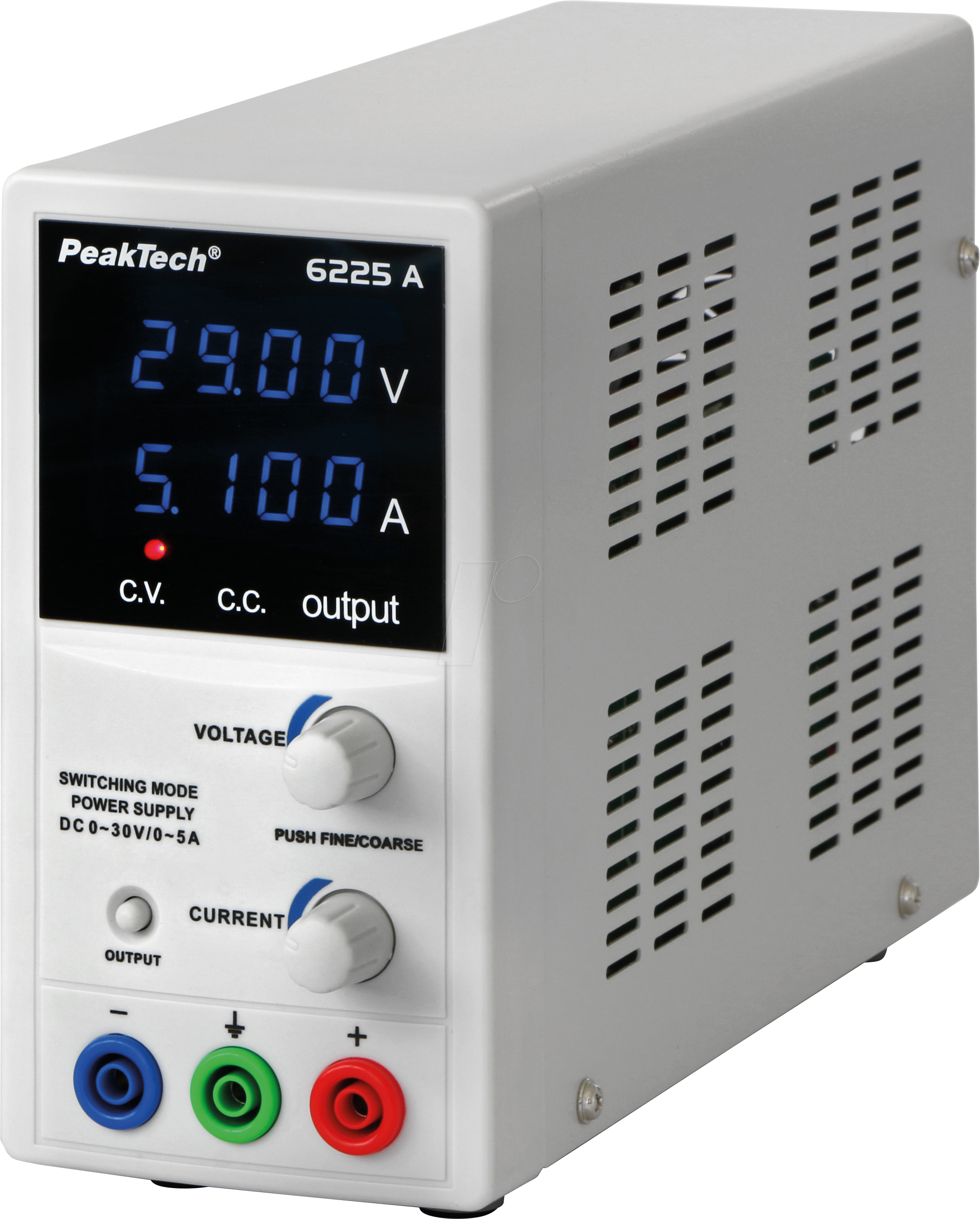 PEAKTECH 6225 A - Labornetzgerät, 0 - 30 V, 0 - 5 A, stabilisiert