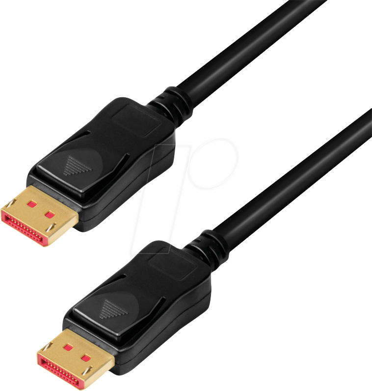 LOGILINK CDV0100 - DisplayPort 1.4 Kabel, St. > St., 8K@60Hz, AMP, 10 m