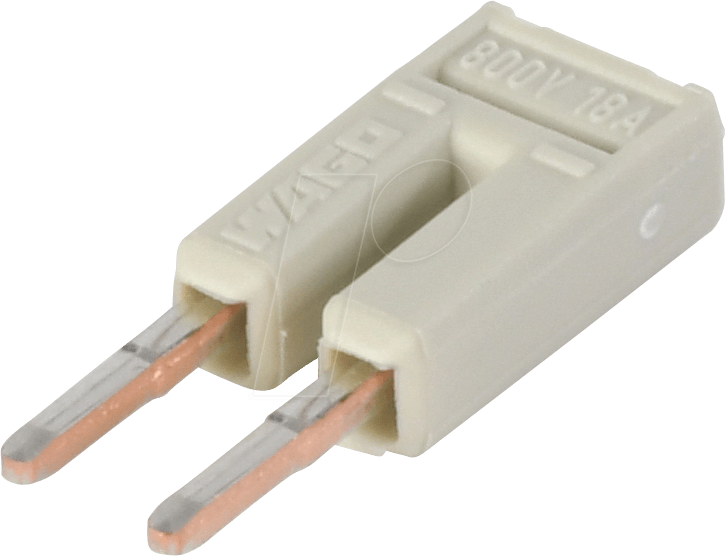 WAGO 2001-402 - Kammbrücker, 2-fach, für WAGO 2001