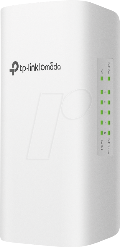 Thumbnail - TPLINK SG2005PPD - Switch, 5-Port, Gigabit Ethernet, PoE+