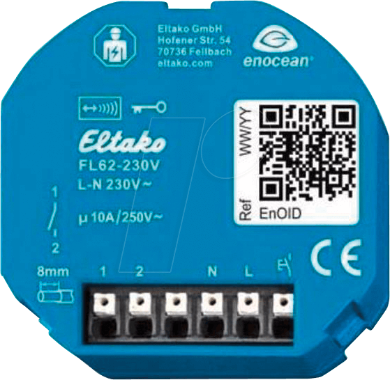 FL62-230V - Funk-Stromstoß-Schaltrelais EnOcean