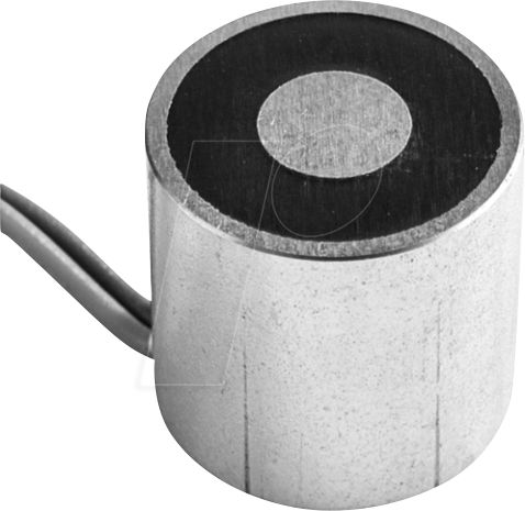 ITS-PE151512 - Permanent Haftmagnet, 1515, 12 V DC, 3,6 W, Topfmagnet mit Litze