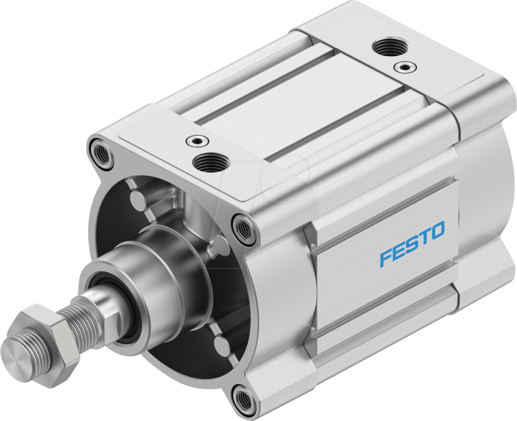 FESTO 8165676 - Normzylinder, DSBC, Ø 125 mm, M27x2, G1/2, D3, PPVA