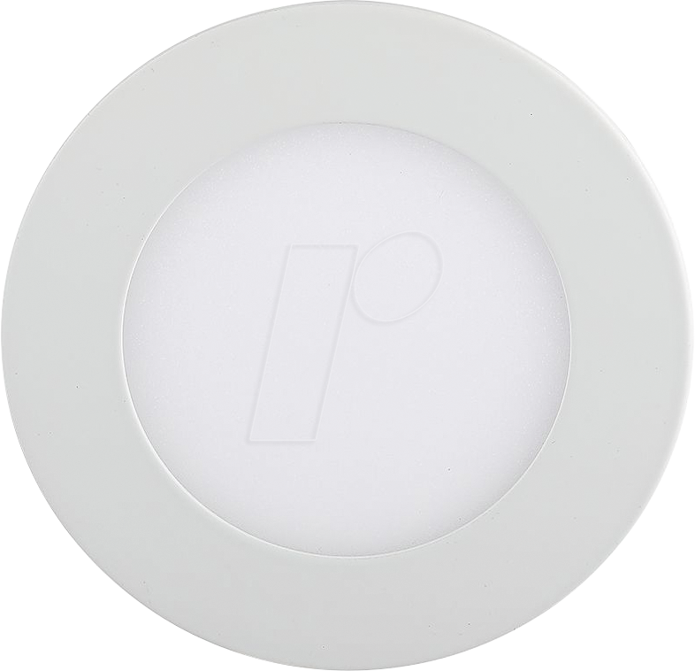 VT-214862 - LED-Einbauleuchte, 18 W, 1400 lm, 6400 K, weiß, rund