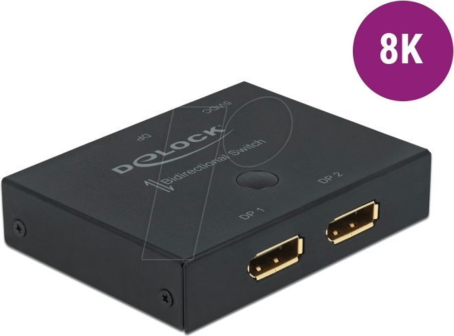 DELOCK 11478 - DisplayPort Switch 8K 30 Hz