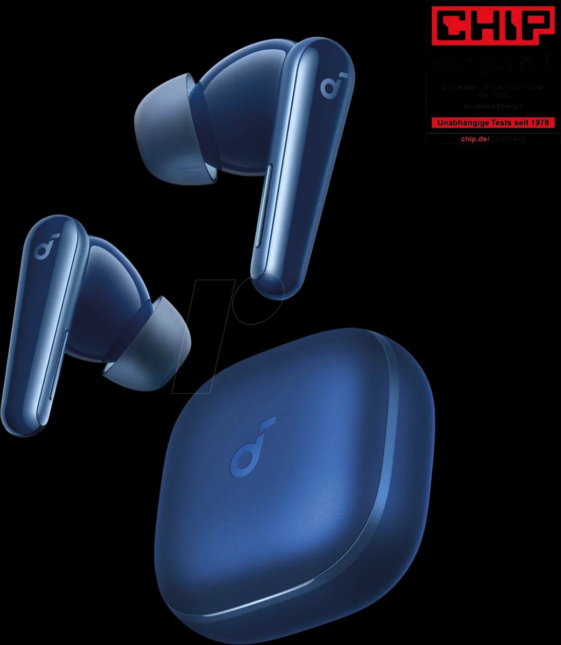 Thumbnail - S-CORE A3957G31 - Kopfhörer, In-Ear, TWS Dolby, Bluetooth, Liberty 5, blau