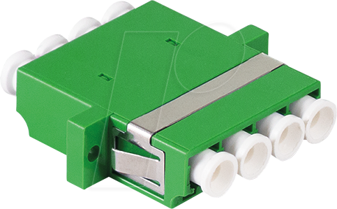 LOGILINK FA04LC6 - LWL Kupplung LC Quad, 12 Stück