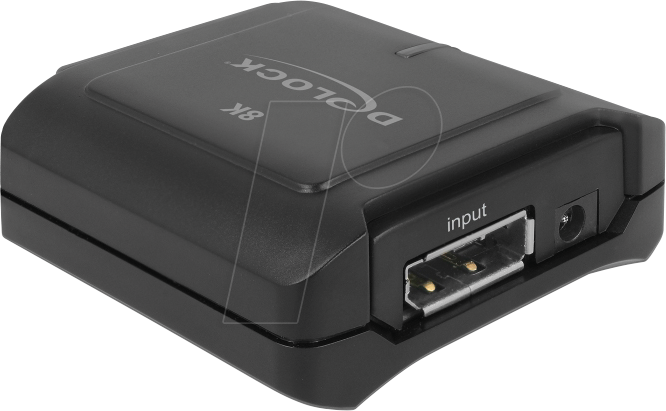 DELOCK 11474 - DisplayPort 1.4 Repeater, 8K 30 Hz, 30 m
