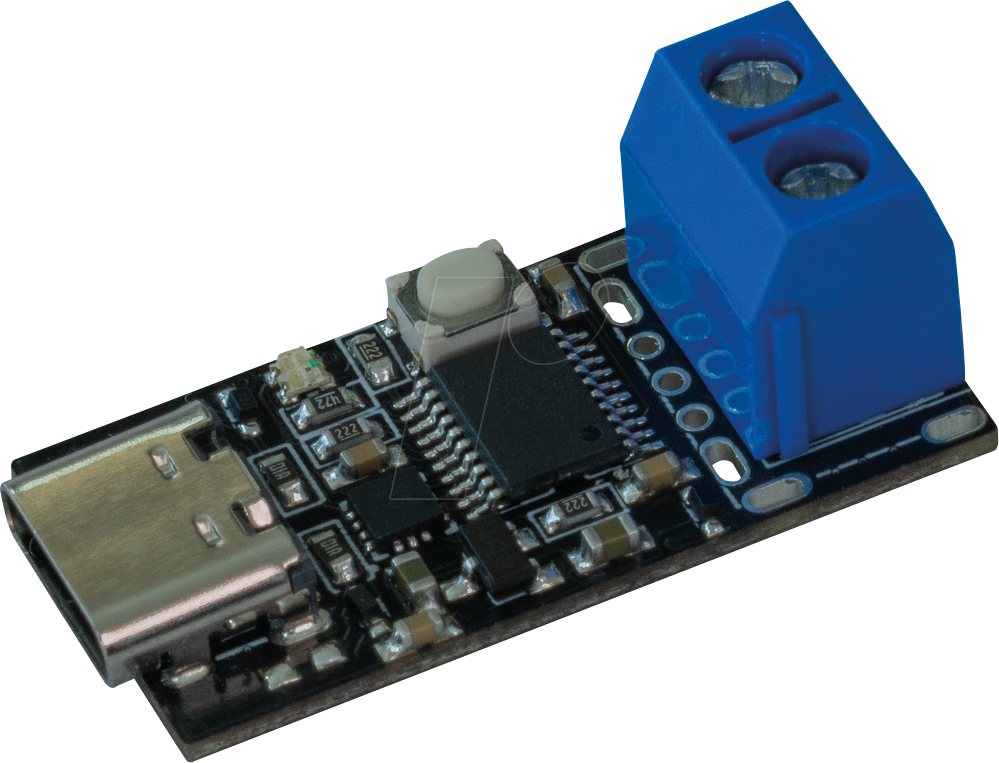DEBO USB-PD 1 - Entwicklerboards - USB-PD Trigger-Modul, USB-C auf Klemme