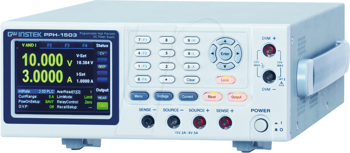 PPH-1503 - Labornetzgerät, 0 - 15 V, 0 - 5 A, programmierbar, GPIB