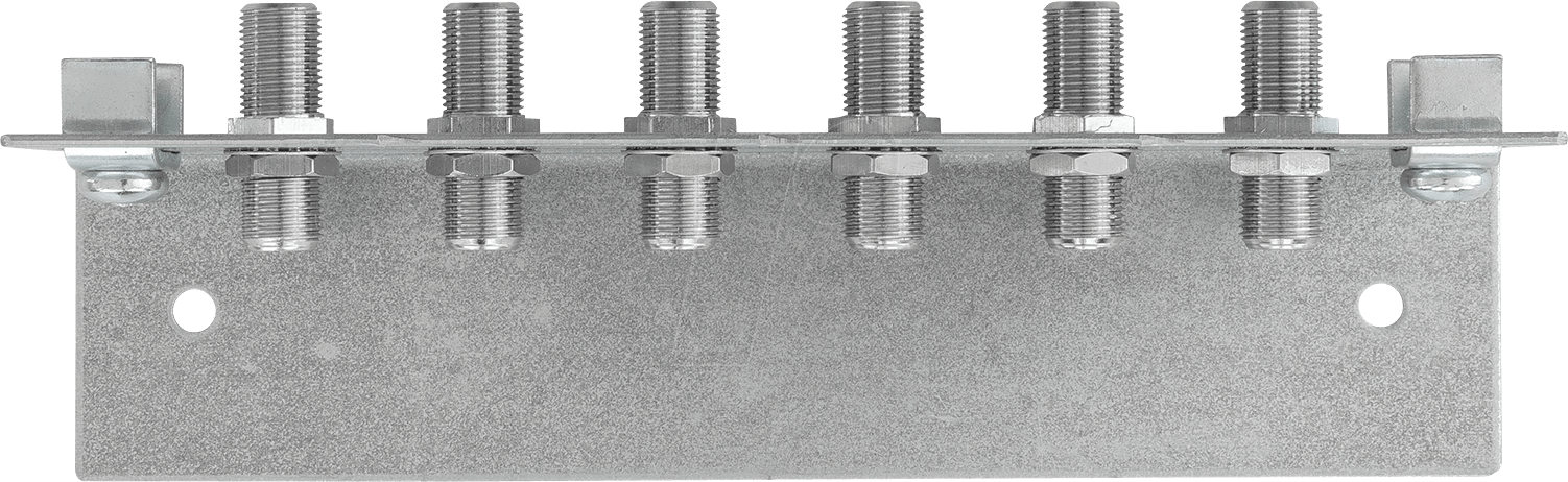 QEW 6-06 - Erdungswinkel, einreihig, 6-fach
