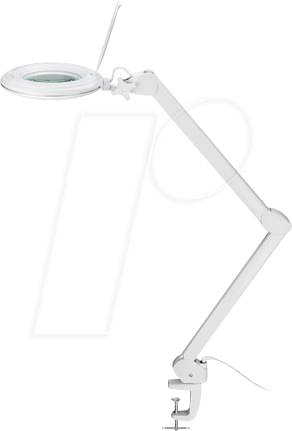 GB 60364 - Lupenleuchte, LED, Ø 127 mm Echtglaslinse, 3 Dioptrien, dimmbar