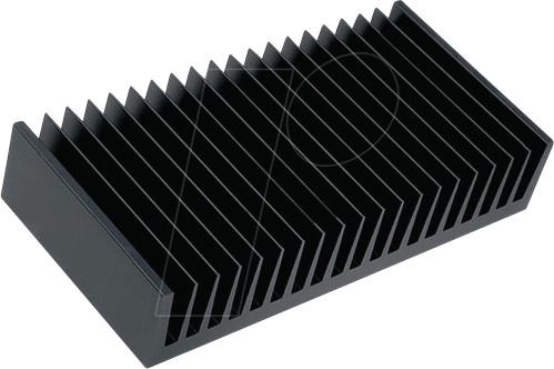 SK 81/37,5/SA - Kühlkörper, 37,5 mm, Alu, 3,4 K/W