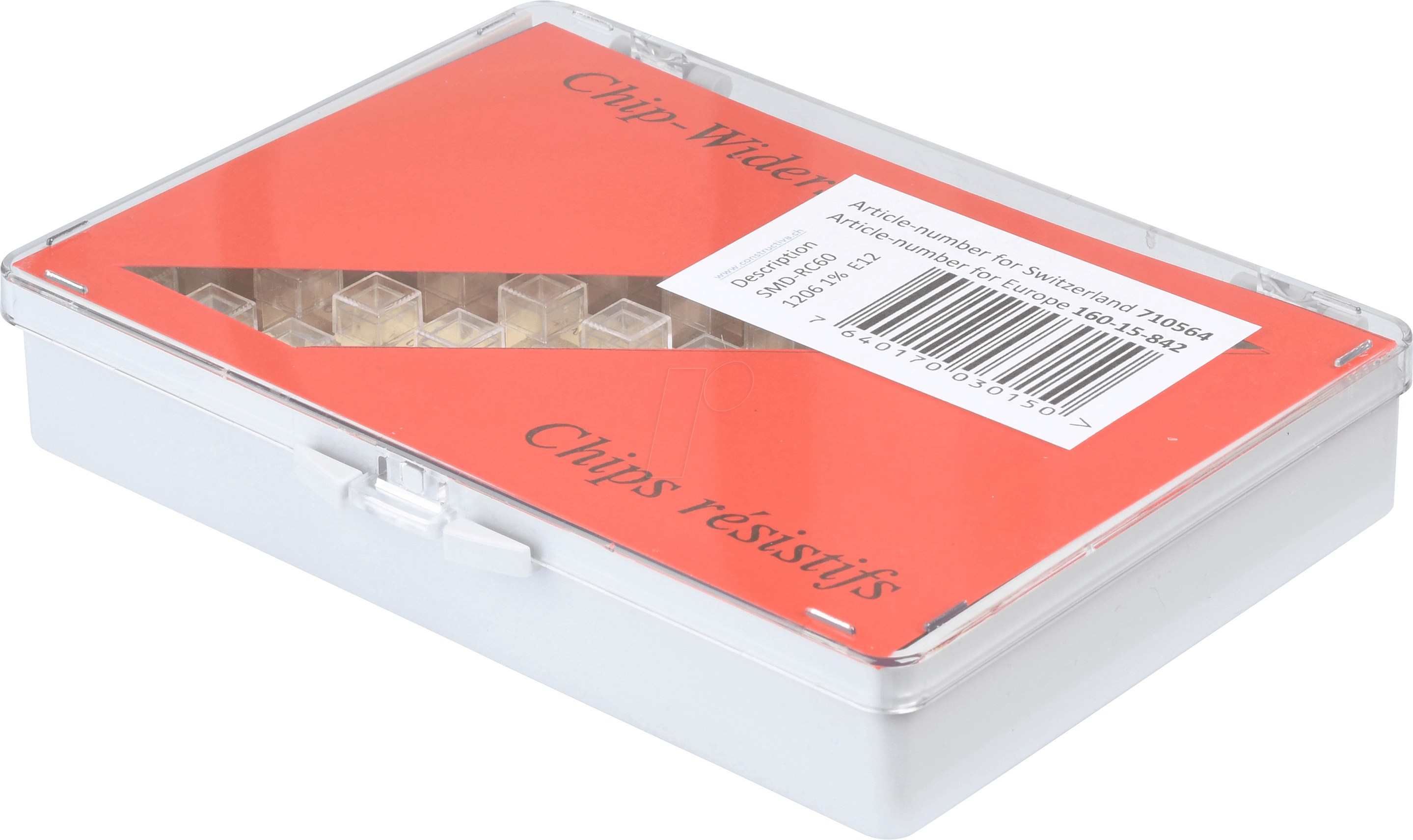 SORT 1206 R50E12 - Widerstandssortiment, 1206, E12, 1%, 50 Stk./Wert