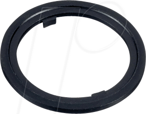 ID HW9ZRL - Verdrehsicherungsring HW, schwarz