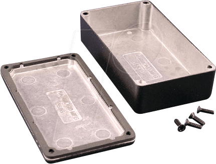 1550WBBK - Alugehäuse, 1550 W, 115 x 64 x 30 mm, schwarz