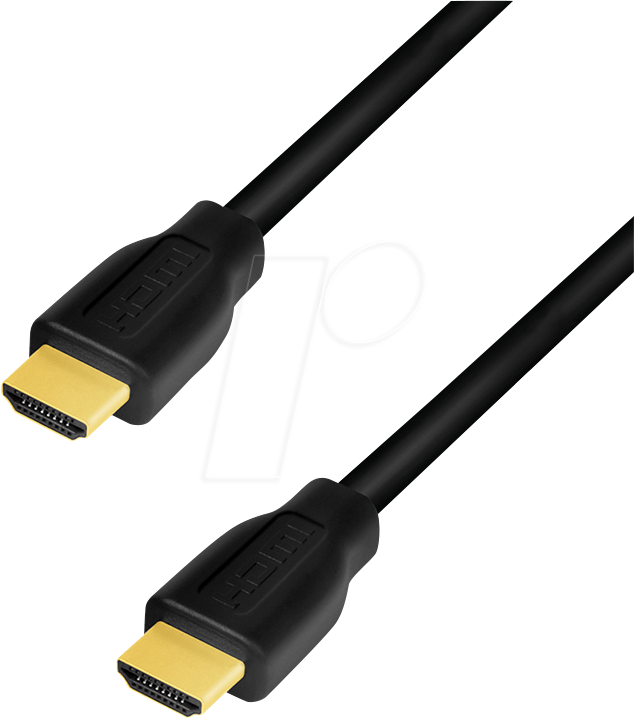 LOGILINK CH0103 - HDMI A Stk. > HDMI A Stk., 4K@60 Hz, schwarz, 5,0 m