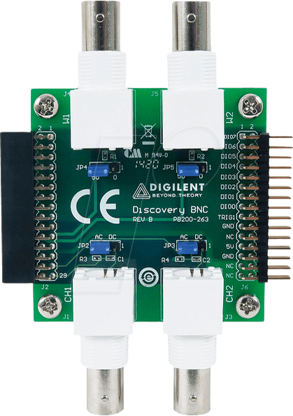 DIGIL 410-263 - BNC-Adapterplatine für das Analog-Discovery-2