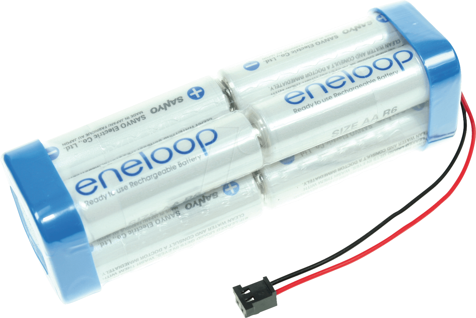 ENELOOP8 2000 - Akku-Pack, NiMh, 9,6 V, 2000 mAh, 8 Zellen, Graupner