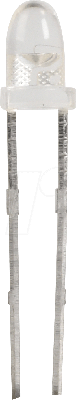 EVL 1224SDRC - LED, 3 mm, bedrahtet, rot, 400 mcd, 20°