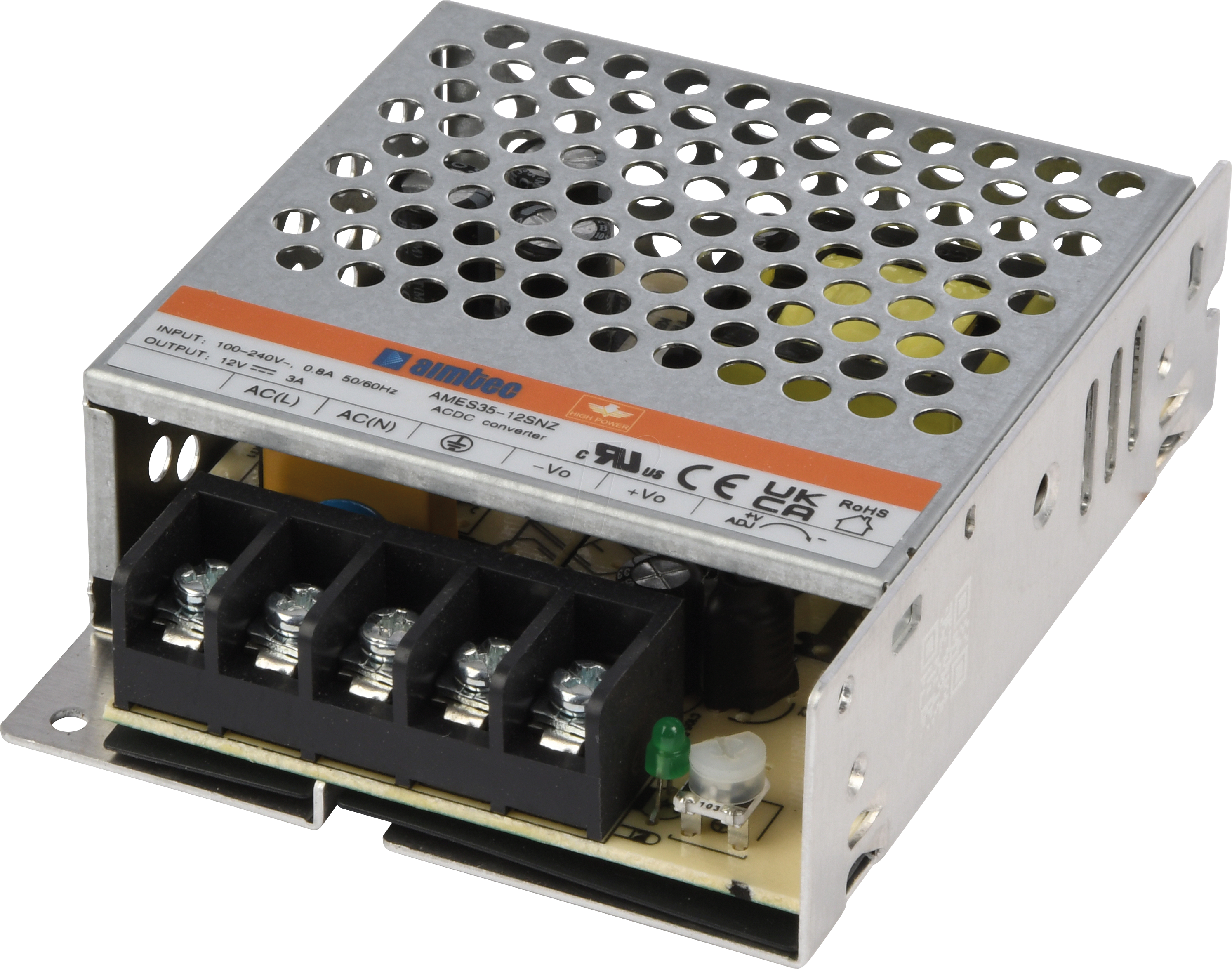 AMES35-12SNZ - AC/DC-Wandler, 85 - 264 V AC, 13,8 V DC, 3 A, Modul