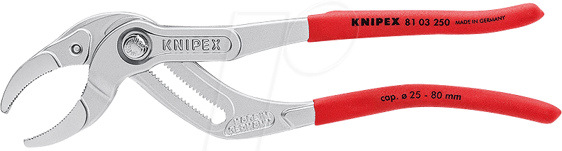KN 81 03 250 - Siphon- und Connectorenzange, 250 mm