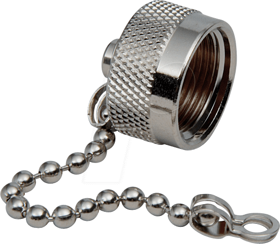 BKL 0404030 - Verschlusskappe für N-Buchse, mit Kette