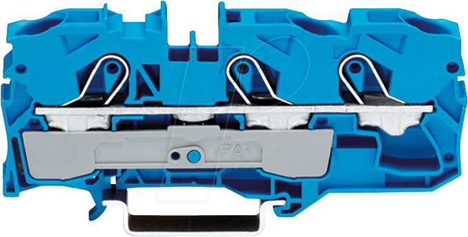 WAGO 2010-1304 - Durchgangsklemme, 3-Leiter, Ø 0,5 - 10,0 mm