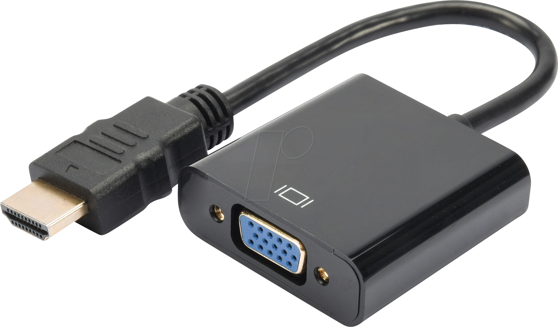 DIGITUS DA-70461 - HDMI Adapter, HDMI Stecker auf VGA Buchse